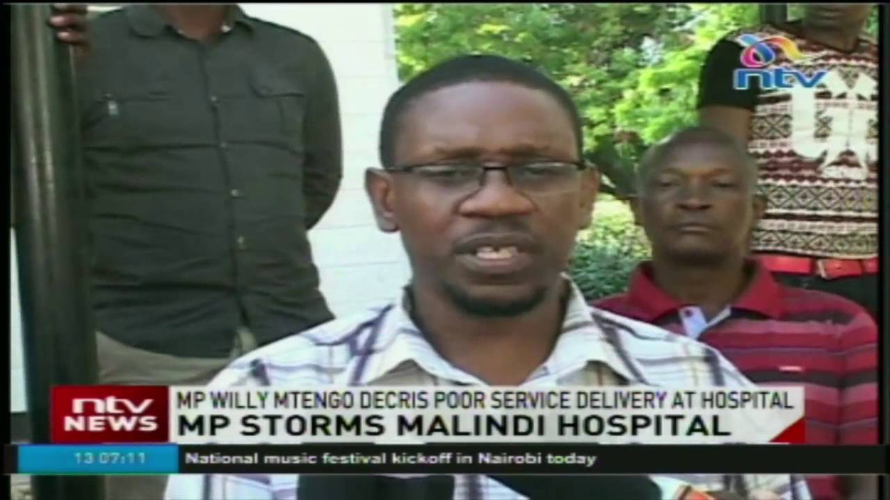 MP Willy Mtengo decries poor service delivery at Malindi hospital