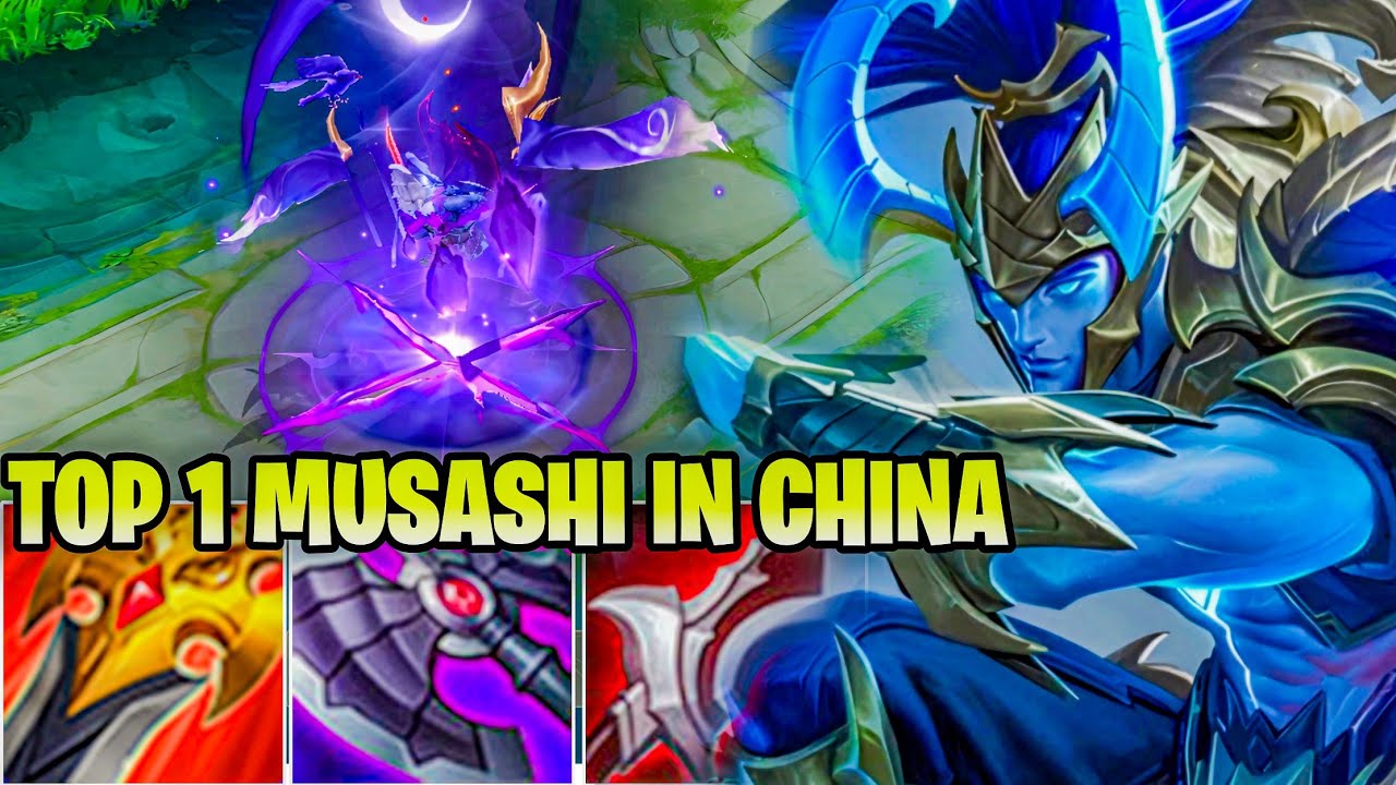 Honor of Kings Musashi - Top 1 Musashi in China Gameplay Grandmaster Legends Rank