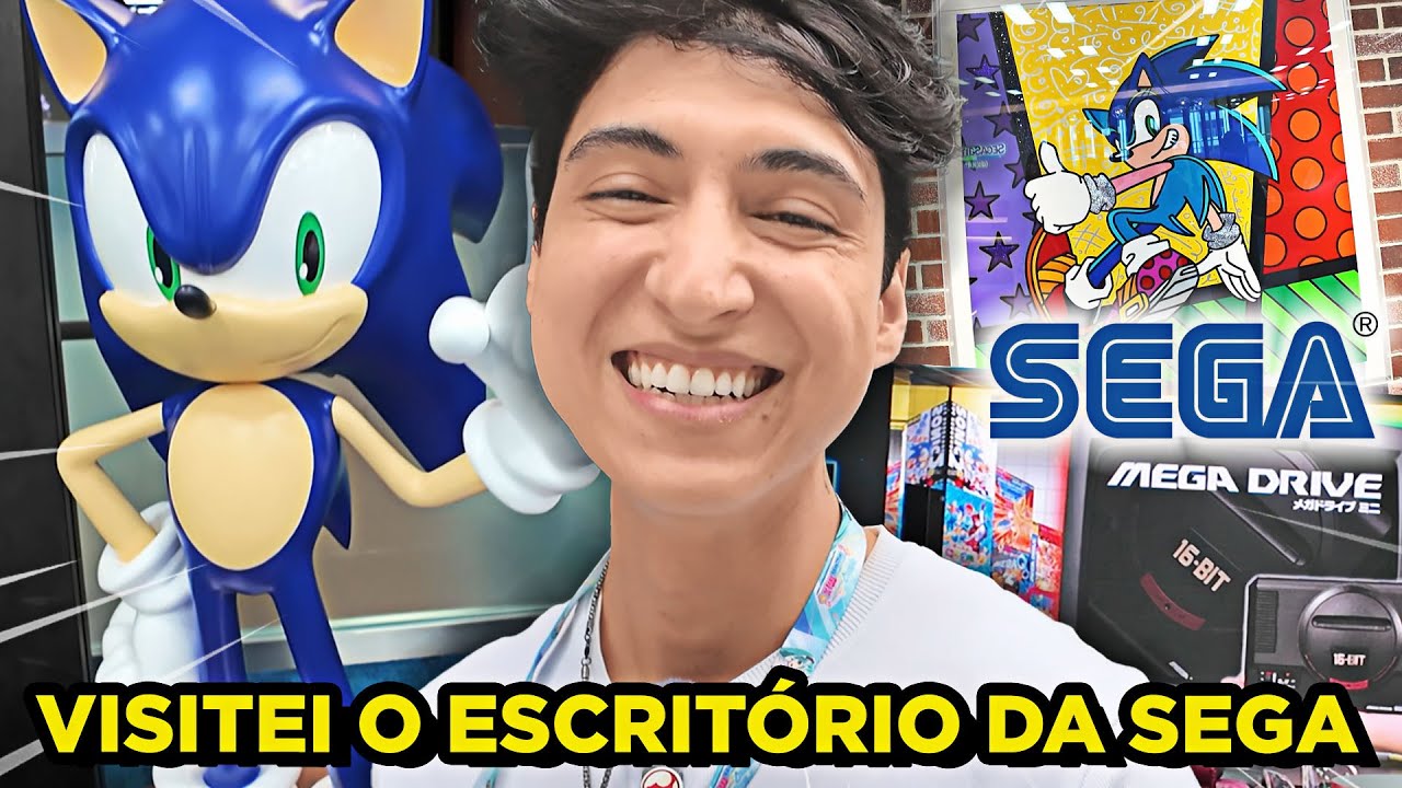 É INSANO! Fui convidado a Visitar o Escritório da SEGA no Japão! 🇯🇵