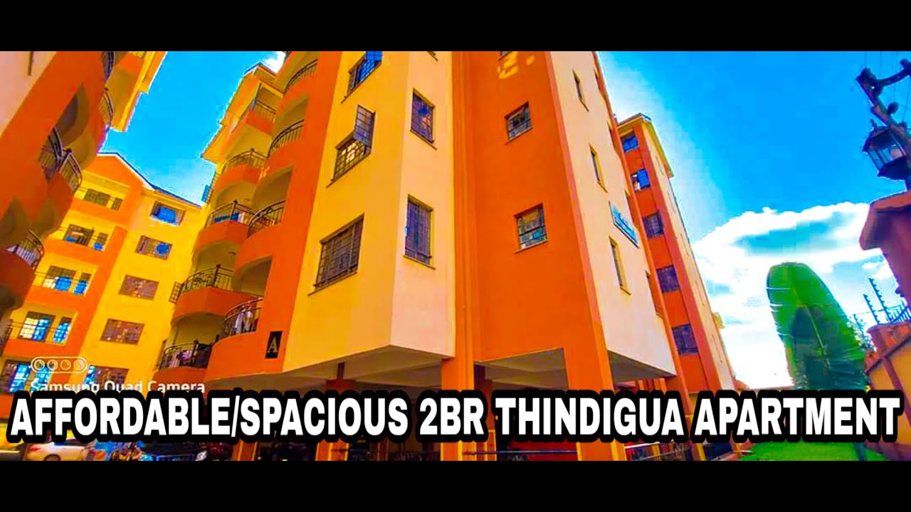 AFFORDABLE 2 BEDROOMS MASTER EN-SUITE APARTMENT TO LET IN THINDIGUA KIAMBU ESTATE