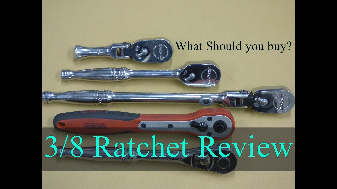 My 3/8 Ratchets - Snap On - Teng Tools - Draper Expert -  Comparison