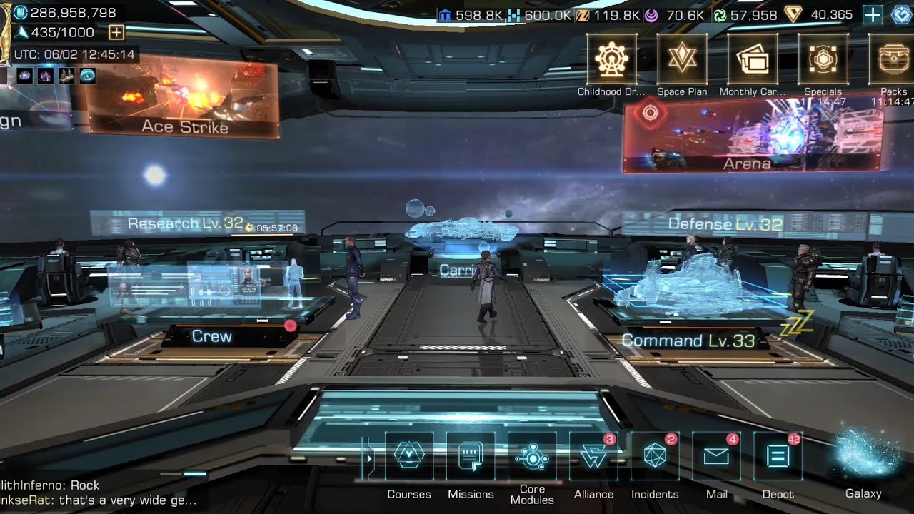 Opening a lot of everything in infinite Galaxy 