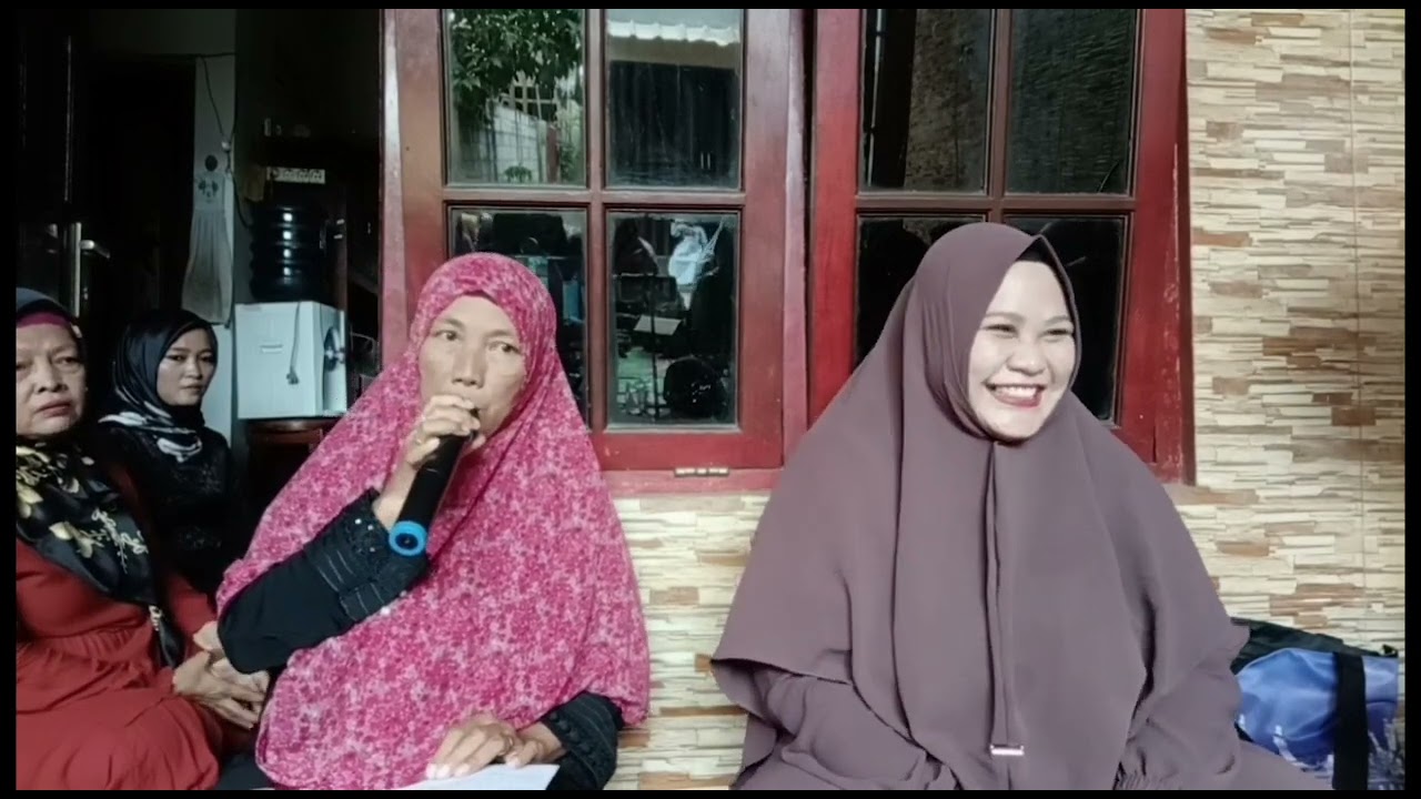 Pembukaan MC saat acara haul pengajian ibu ibu oleh ibu rofi'ah bersama Ustadzah Muzdalifah S.pd.i