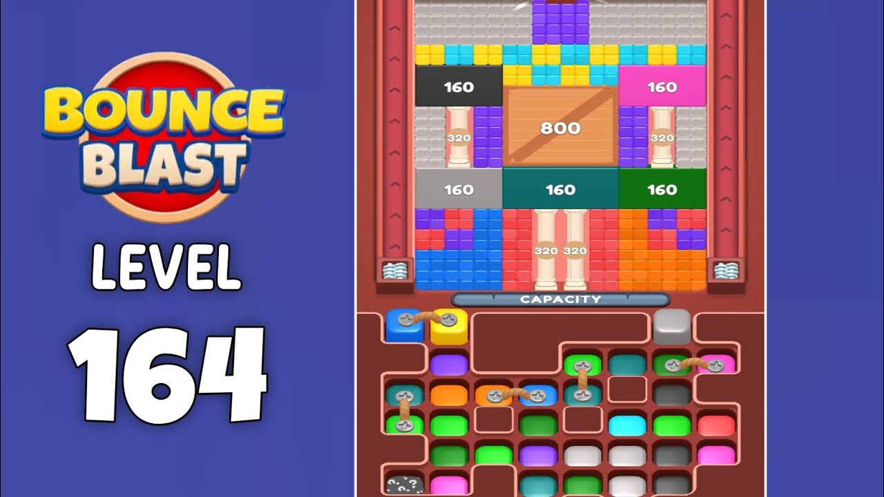 Bounce Blast level 164 solution