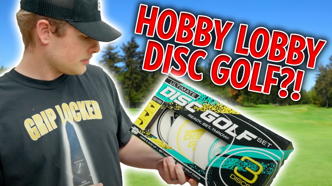 Hobby Lobby Sells Disc Golf Discs?! | Disc Golf Starter Set Challenge