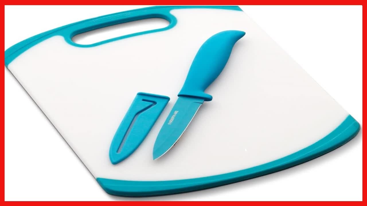 Farberware Cutting Board & Paring Knife Set: Reliable Tools for Everyday Kitchen Tasks