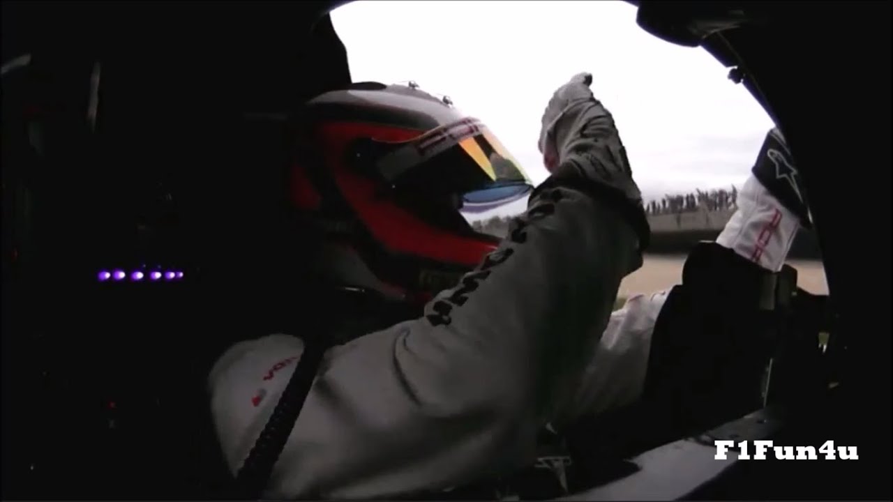 Nico Hülkenberg VICTORY LAP at Le Mans 2015 onboard!!