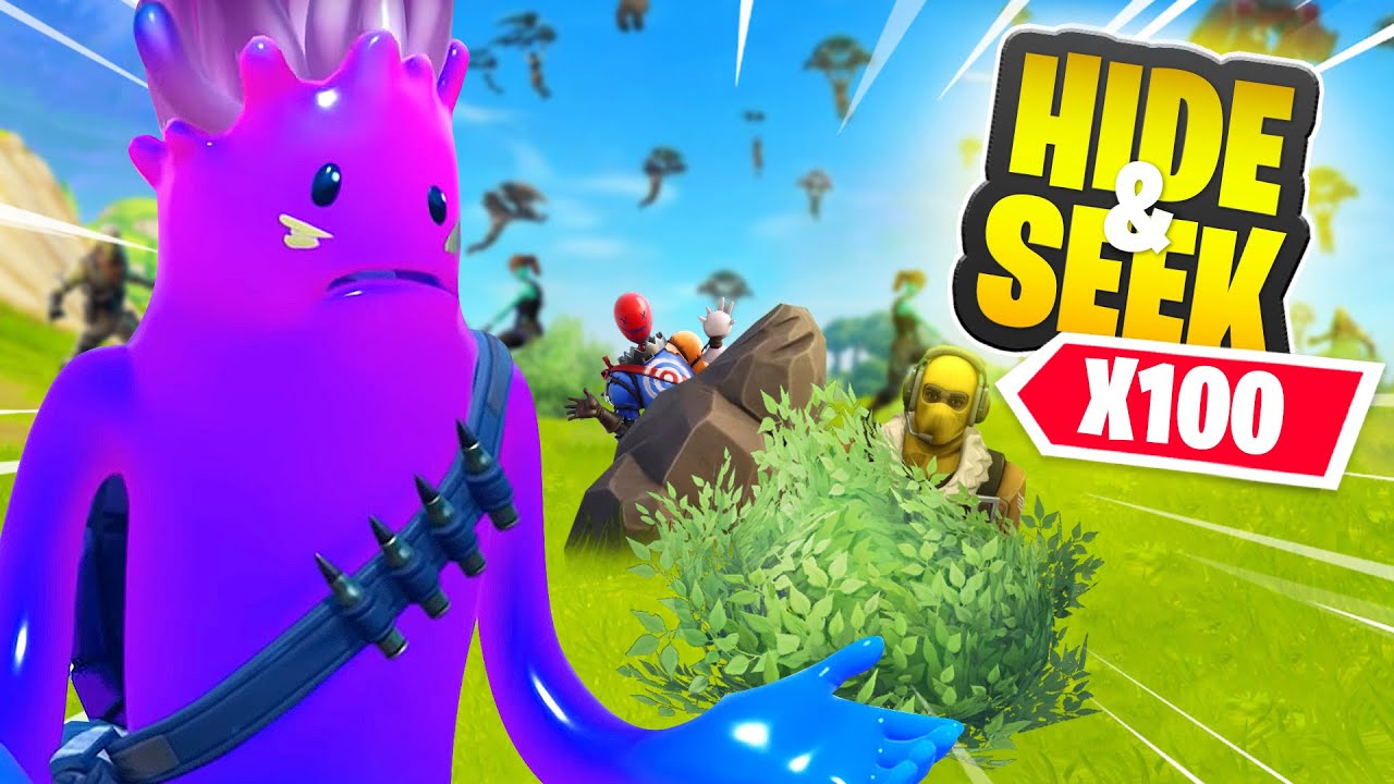 ALS IK JE VIND, VERLIES JE! (100 KIJKERS VERSTOPPERTJE IN FORTNITE )