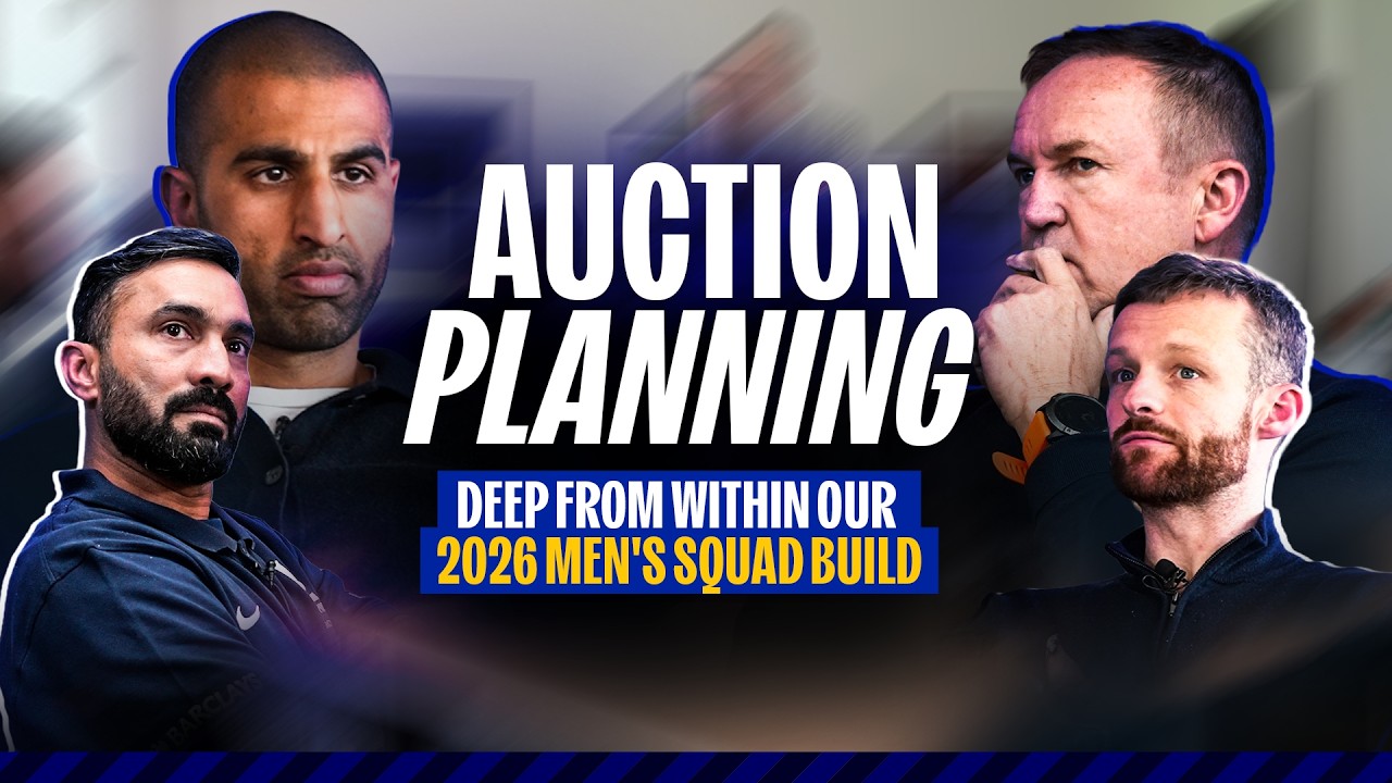 Unprecedented access! Inside London Spirit's record-breaking 2026 Men's Auction planning