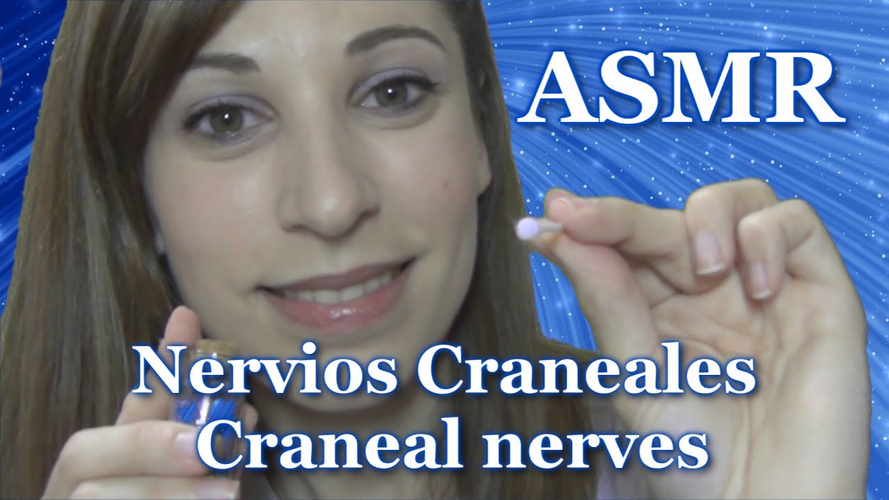ASMR español examen nervios craneales remake 3Dio / craneal nerves binaural