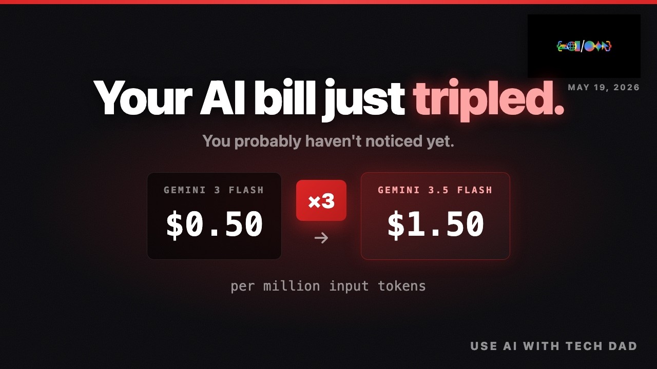 Google Just Tripled the Price of AI Agents.