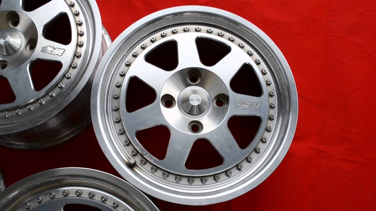 JDM Genuine MUGEN M7 16x7+50 4x114.3 ACURA INTEGRA DC2 ITR HONDA CIVIC EF EG EK