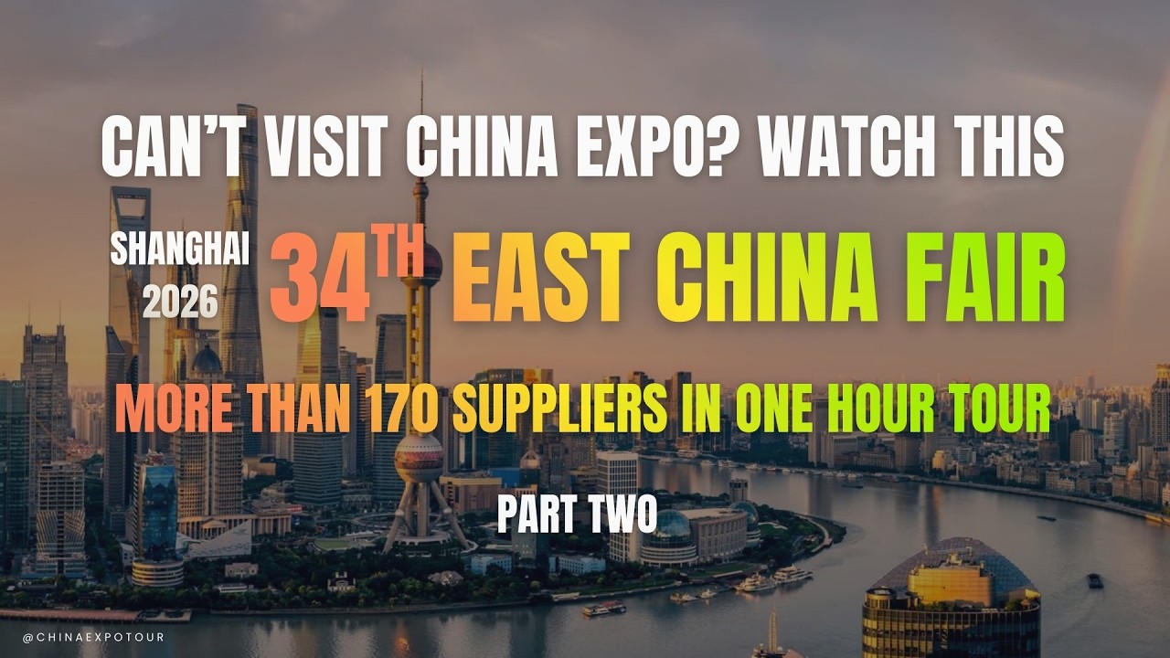 East China Fair 2026 | Discover 175 Suppliers and New Products | #ExpoWalk | Part 2 #chinasuppliers