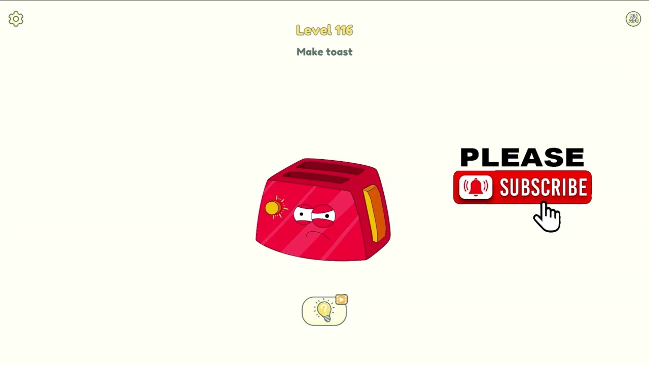 DOP 2 Level 116 (make toast) ✅ - DOP 2 Delete One Part Level 116 - Slow Motion Guide