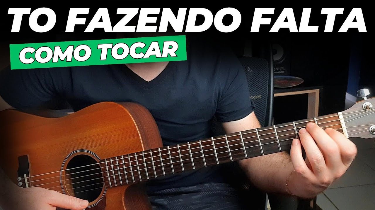 Tô Fazendo Falta - Joanna - AULA DE VIOLÃO COMPLETA