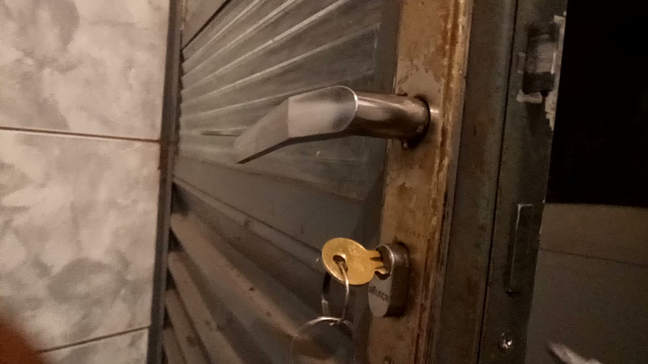 fechadura travou, resolva voc&ecirc; mesmo muito f&aacute;cil.