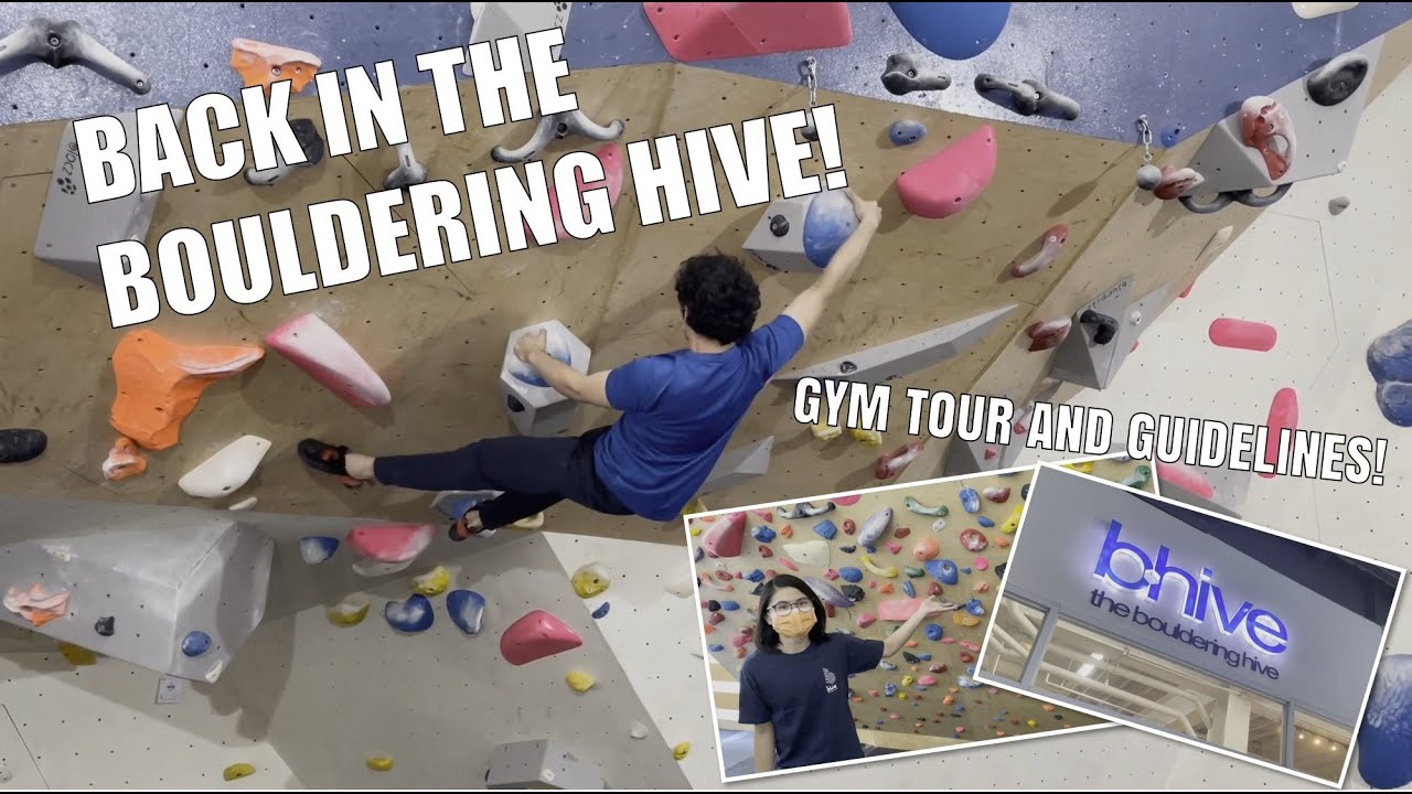 Back in the BOULDERING HIVE! Gym Tour and Guidelines (Makati, Philippines) | Vlog #35