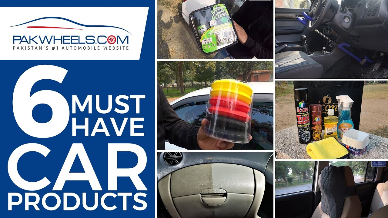 6 Must Have Car Products Available On PakWheels