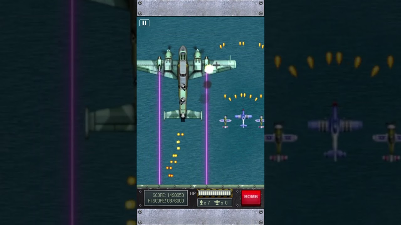 iFighter 1945 mission 3 boss no damage(difficulty hard)