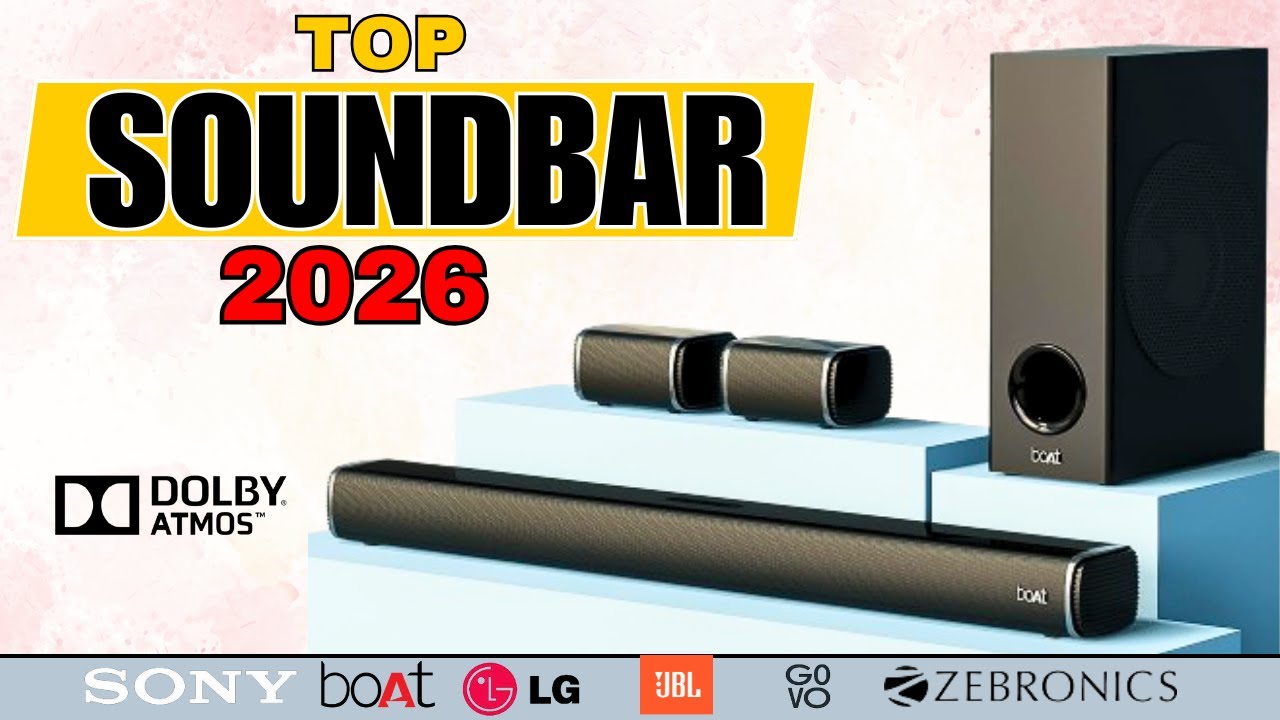 5 Best Soundbar 2026 | Best Soundbar under 10000 | Dolby Soundbar 10000 | Best Home Theater 2026