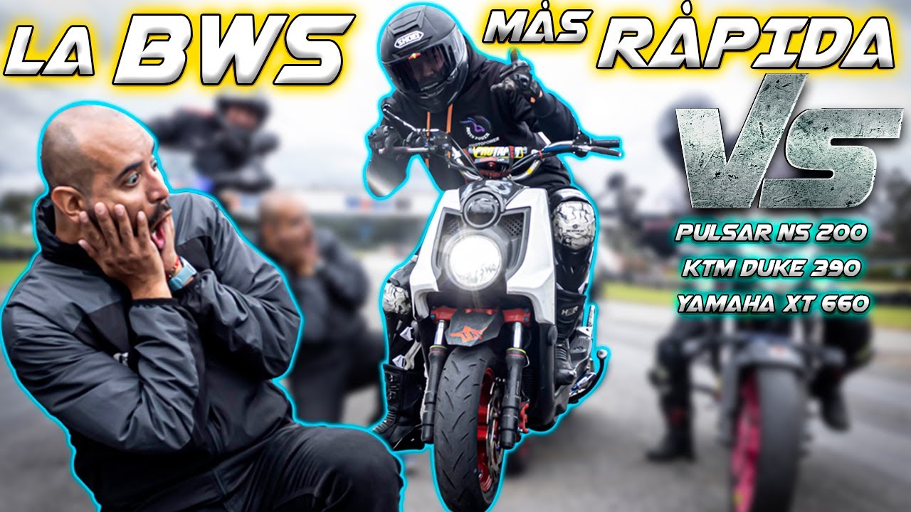 🛑 Bws MAS RAPIDA de Colombia VS ns200 - duke 390 - xt660 🛑