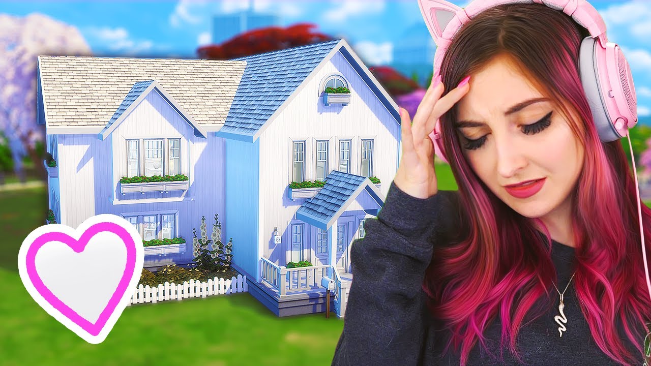 I Tried The Solid Color Build Challenge...in Sims 4