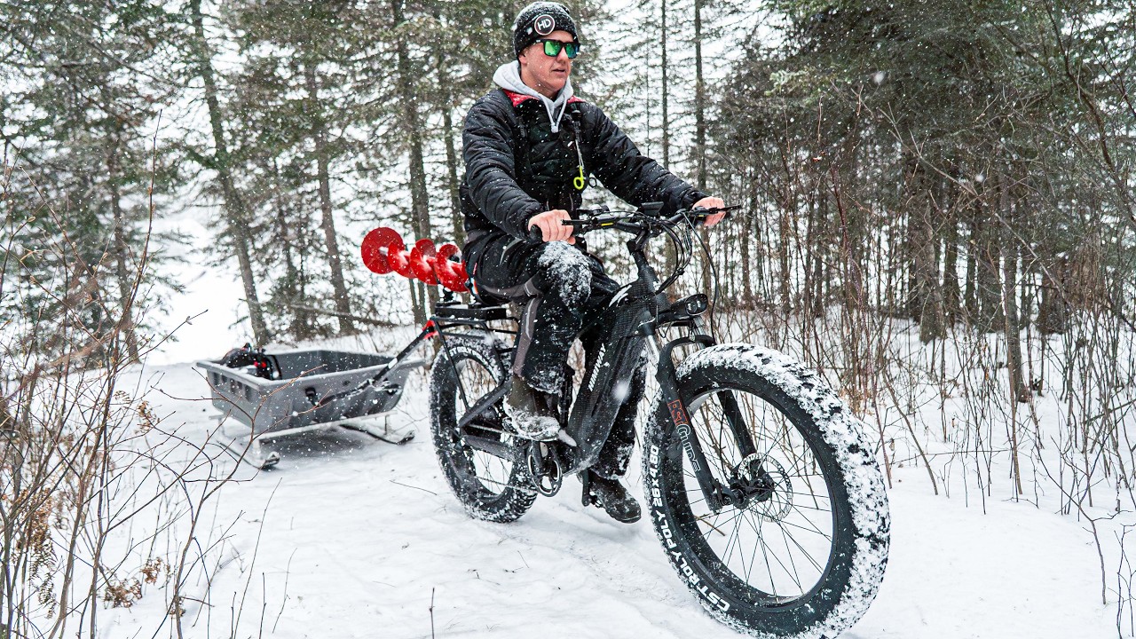 Will An E-Bike Work For Ice Fishing?