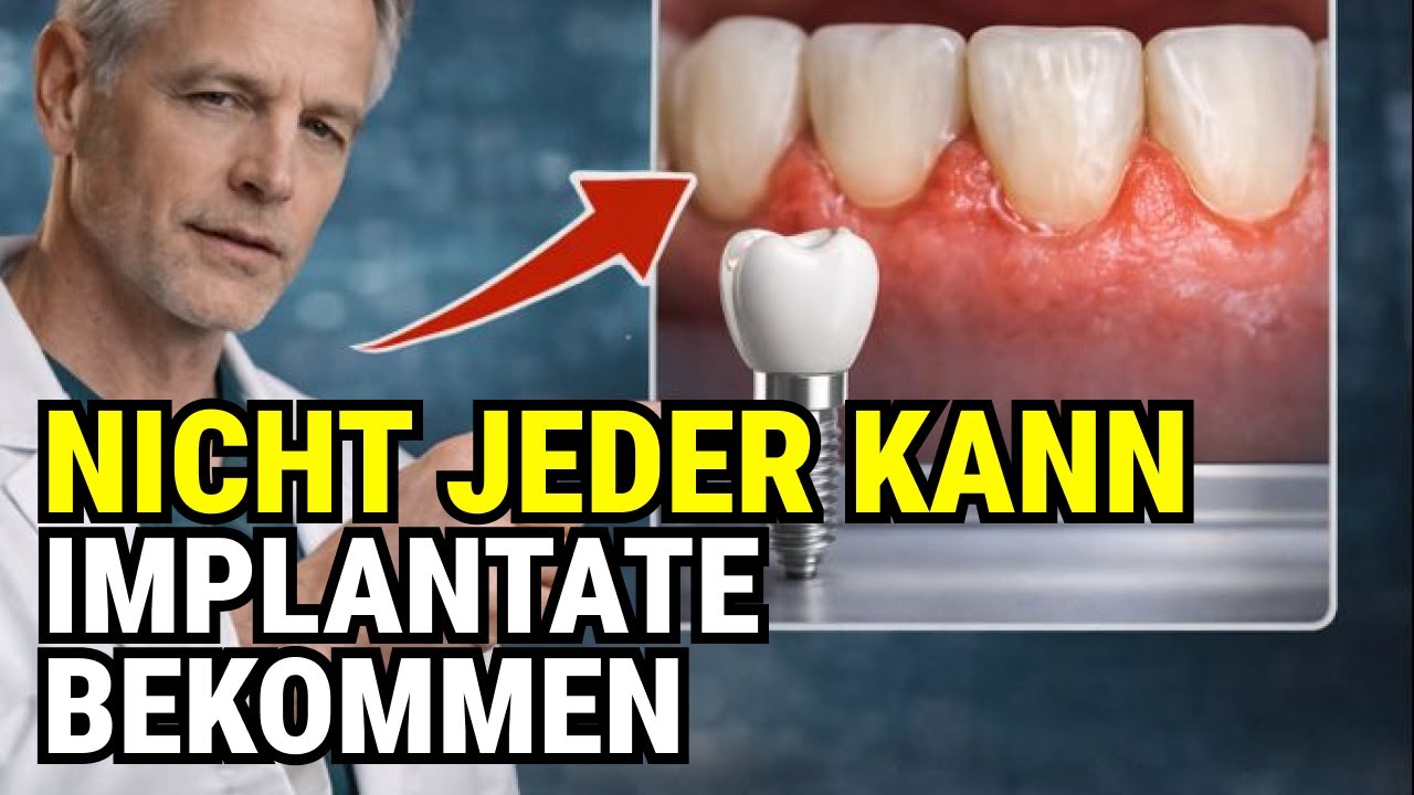 Vor dem Implantat nach 40: Diabetes, Rauchen, Osteoporose, Zahnfleisch