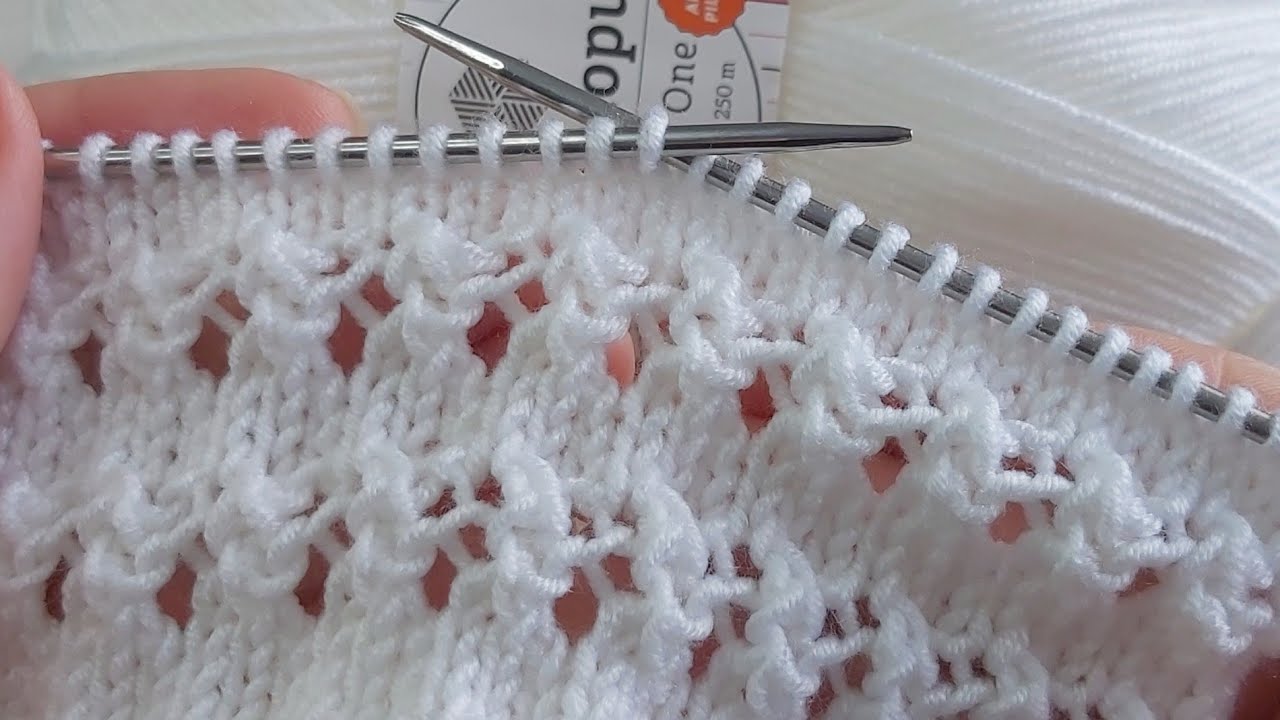 İki şiş çok seveceğiniz örgü model anlatımı ✅crochet knitting