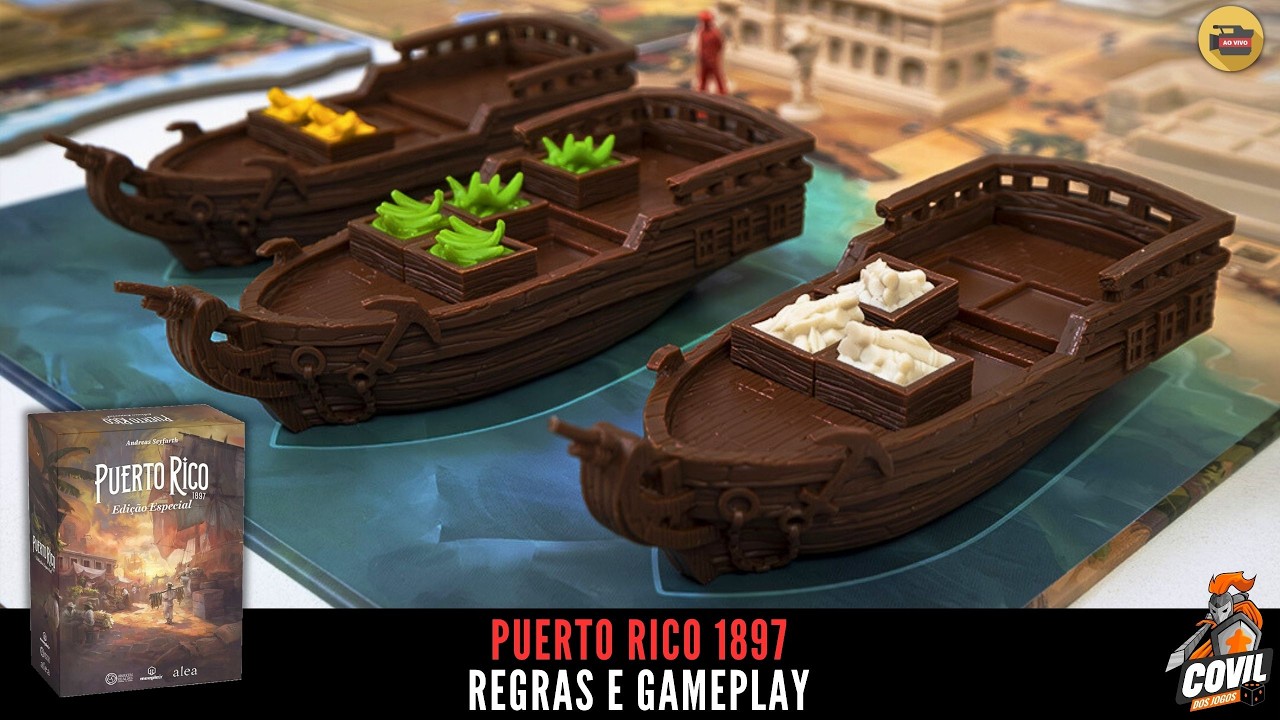 Puerto Rico 1897 -  Regras e Gameplay