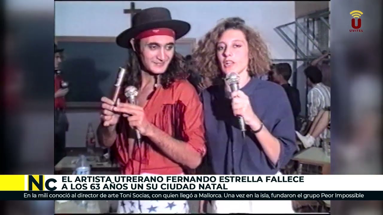 Noticia_El artista utrerano Fernando Estrella fallece a los 63 años un su ciudad natal