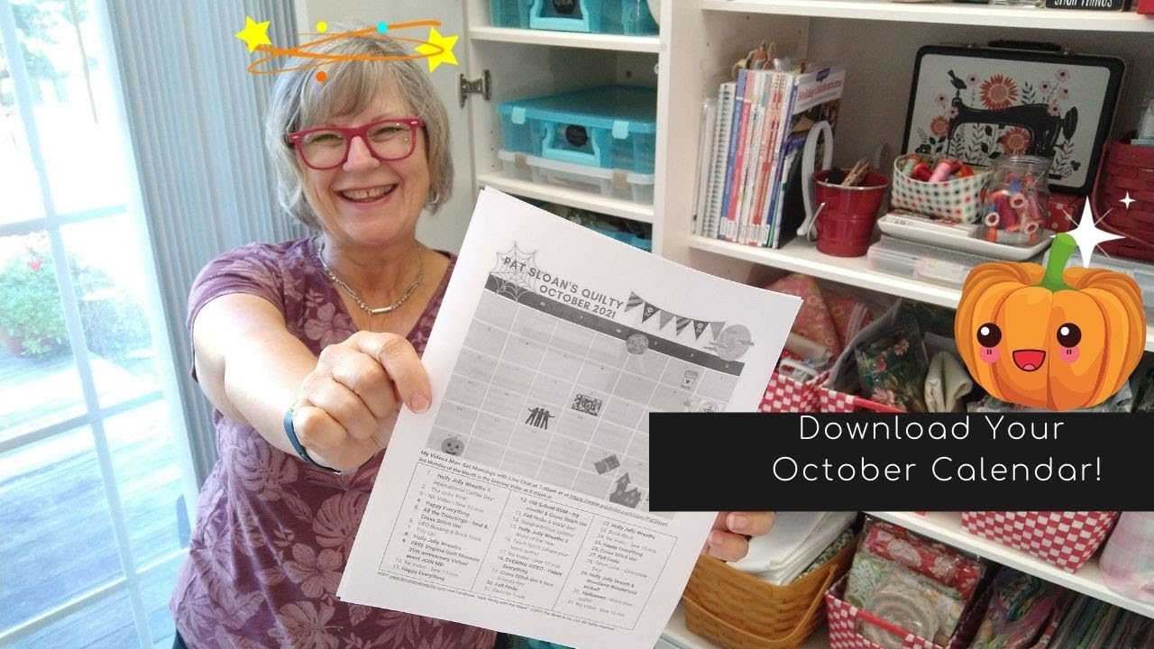 Download my October calendar!