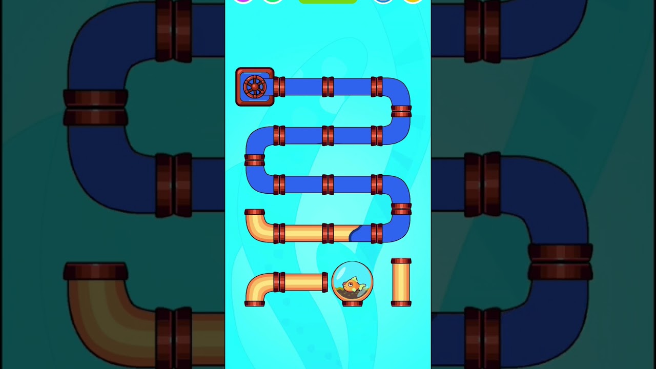 Save the fish 🐟🦈 48 🎮 Random Candy #shorts #fishdom