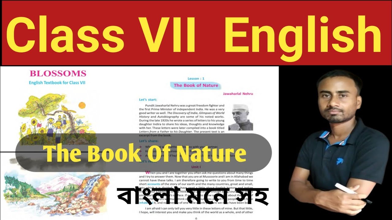 The Book of Nature by Jawaharlal Nehru Class 7 English 