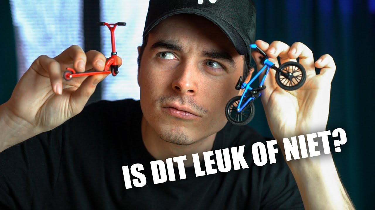 EEN FINGERSCOOTER & FINGERBMX?!