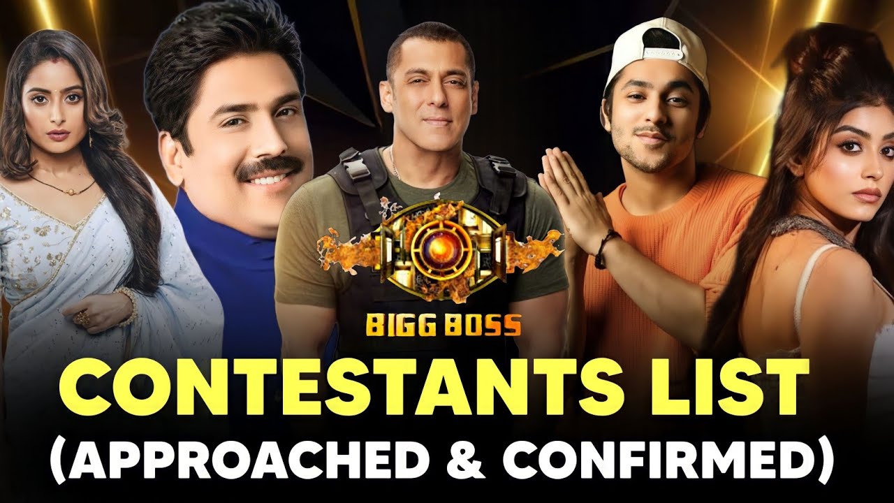 Bigg Boss 17 CONTESTANTS LIST - Approached & Confirmed | BB17 Contestants | Colors TV