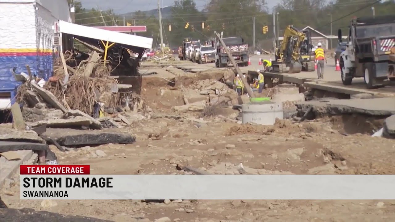 Helene's catastrophic flooding destroys parts of Swannanoa, NC