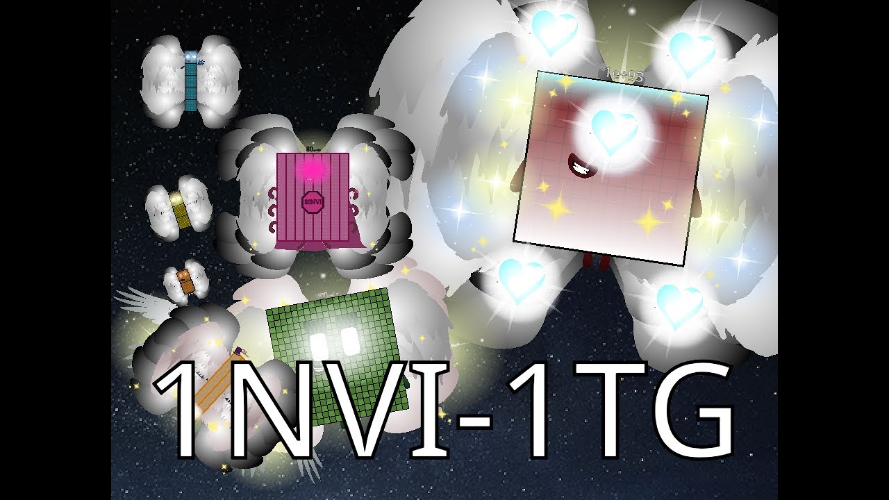 Numberblocks Band But Different (1NVI to 1TG) Full of Novemvigintillions