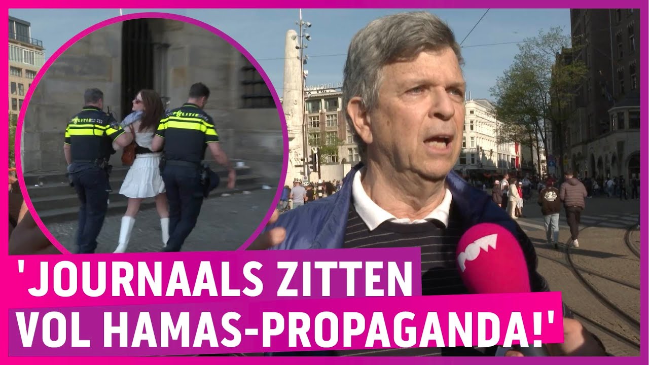 Pro-Palestijnen verstoren demo tegen antisemitisme; politie grijpt in!