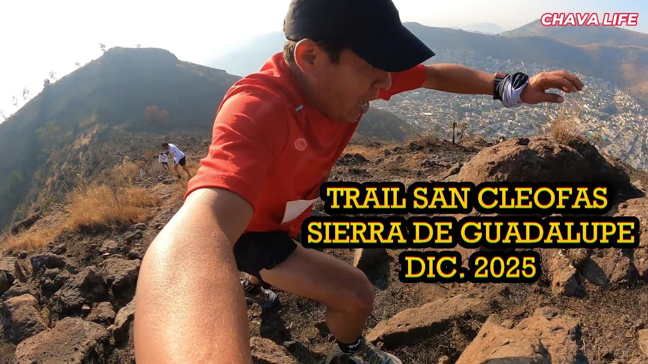 Trail San Cleofas 8k Cerrando el 2025 Los Bordos Ecatepec Sierra de Guadalupe.