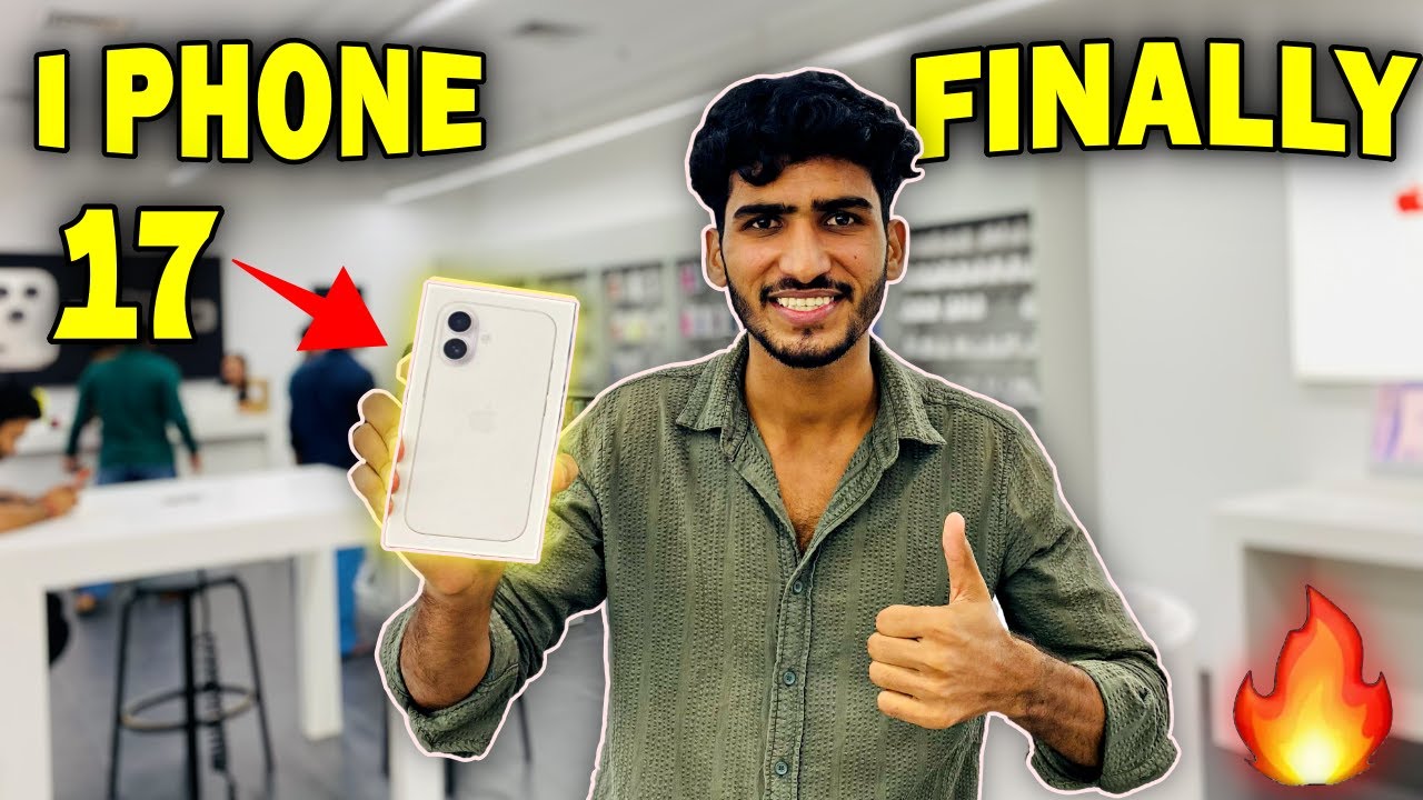Finally New iPhone 17 Le Liya 😍 Unboxing !