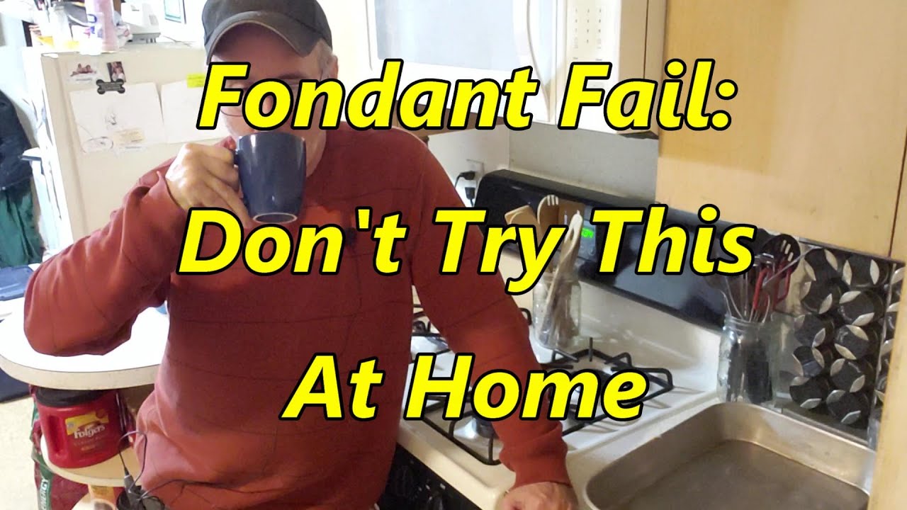 ✅ Bee Fondant Fail:   Don't Try This at Home
