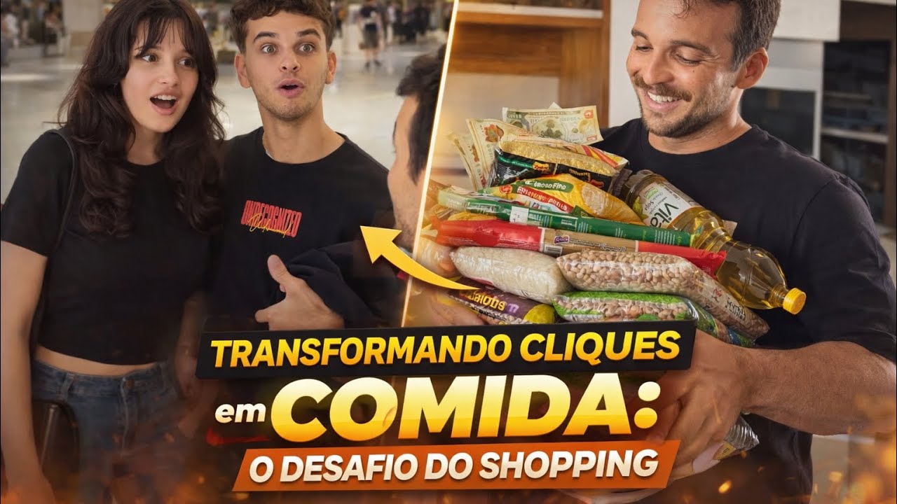 Transformando “CLIQUES” em comida: O desafio do shopping