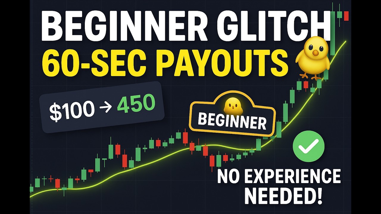 POCKET OPTION FOR BEGINNERS! 🐣 Payouts Every 60-Sec (Easy Fractal Chaos Bands & 20 SMA Strategy) 💸