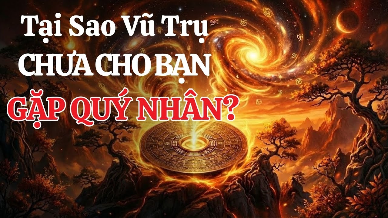 VẬN MỆNH ĐẾN: DO BẠN THU HÚT, KHÔNG NGẪU NHIÊN! CỔ NHÂN KHAI LỘ