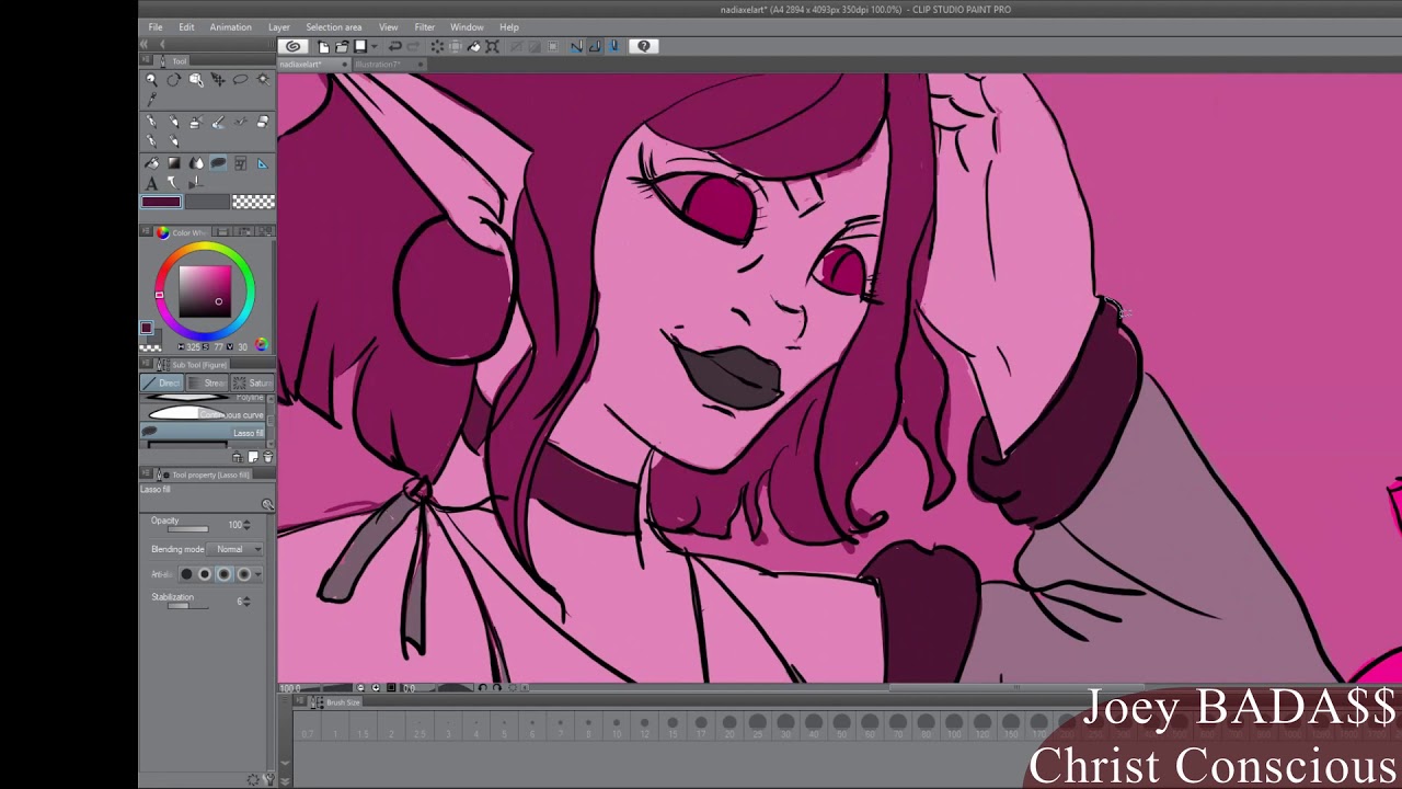Nadia Axel speed paint #drawinyourstyle - Markus Pattern