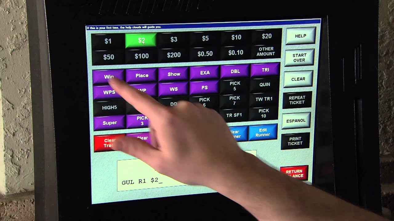 Racing 101: Betting Machines