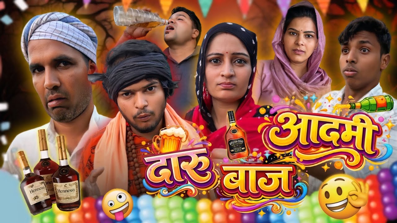 दारू बाज आदमी || DARU 🍺 BAJ 🦅 AADMI ￼🤷😂#comedy #newcomedy #funny #viralvideo #rewari  #youtubesearch
