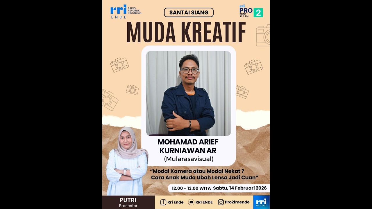 Muda Kreatif // Modal Kamera Atau Modal Nekat?  Cara Anak Muda Ubah Lensa Jadi Cuan