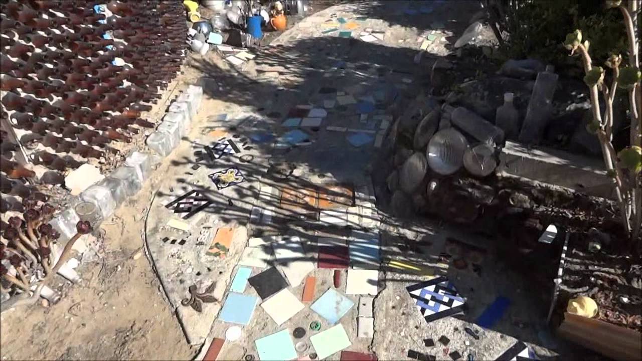 Grandma Prisbrey's Bottle Village in Simi Valley, California